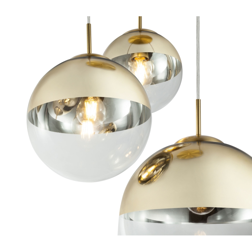 Globo - Luster na sajli 3xE27/40W/230V prečnik 51 cm