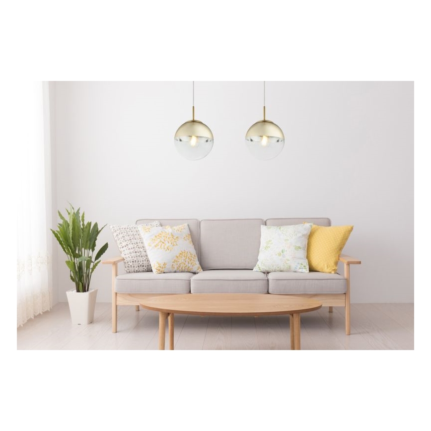 Globo - Luster na sajli 1xE27/40W/230V, prečnik 20 cm