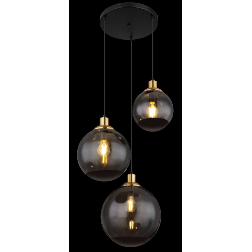 Globo - Viseći luster na sajli 3xE27/40W/230V