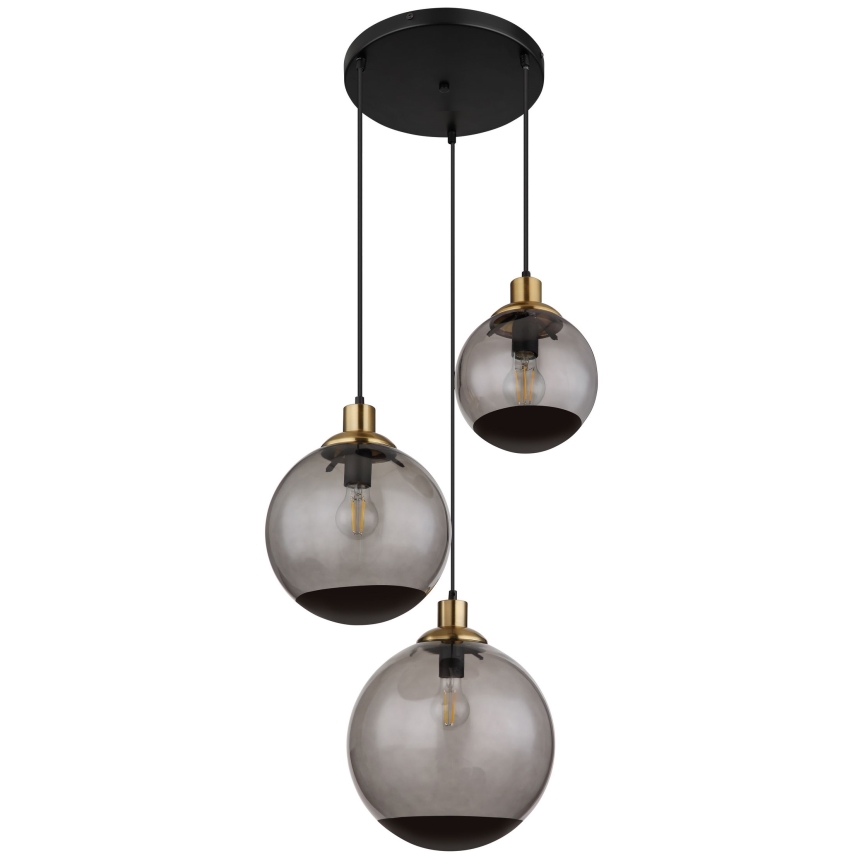 Globo - Viseći luster na sajli 3xE27/40W/230V