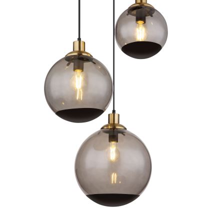 Globo - Viseći luster na sajli 3xE27/40W/230V