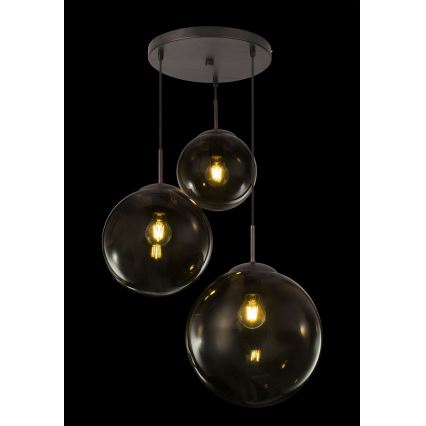 Globo - Luster na sajli 3xE27/40W/230V prečnik 51 cm