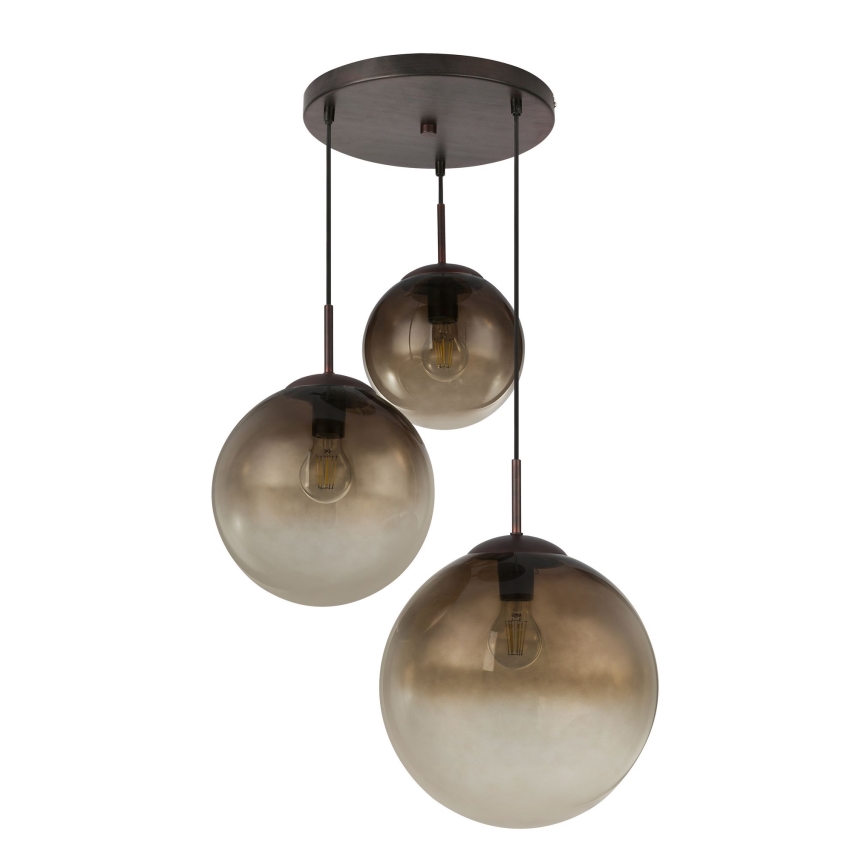 Globo - Luster na sajli 3xE27/40W/230V prečnik 51 cm