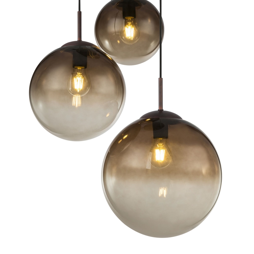 Globo - Luster na sajli 3xE27/40W/230V prečnik 51 cm