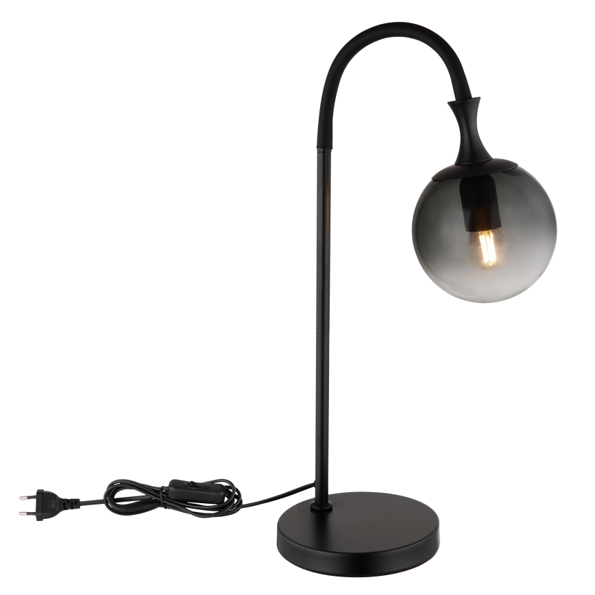 Globo - Stona lampa 1xE27/10W/230V crna
