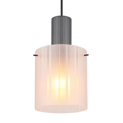 Globo - Luster na sajli 1xE27/40W/230V Ø 18 cm, beo