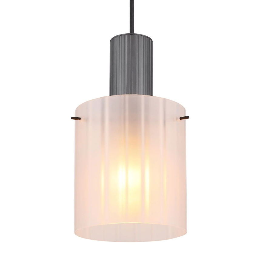 Globo - Luster na sajli 1xE27/40W/230V Ø 18 cm, beo