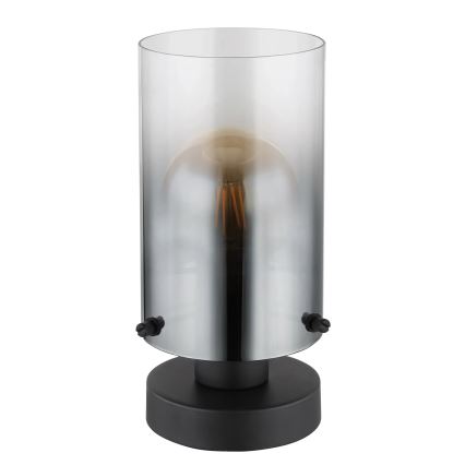 Globo - Stona lampa 1xE27/40W/230V prečnik 12,5 cm crna