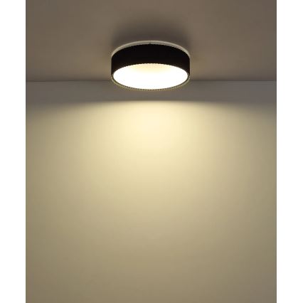 Globo - LED plafonsko svetlo LED/45W/230V 2700/4000/6000K prečnik 46 cm crno