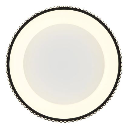 Globo - LED plafonsko svetlo LED/45W/230V 2700/4000/6000K prečnik 46 cm crno
