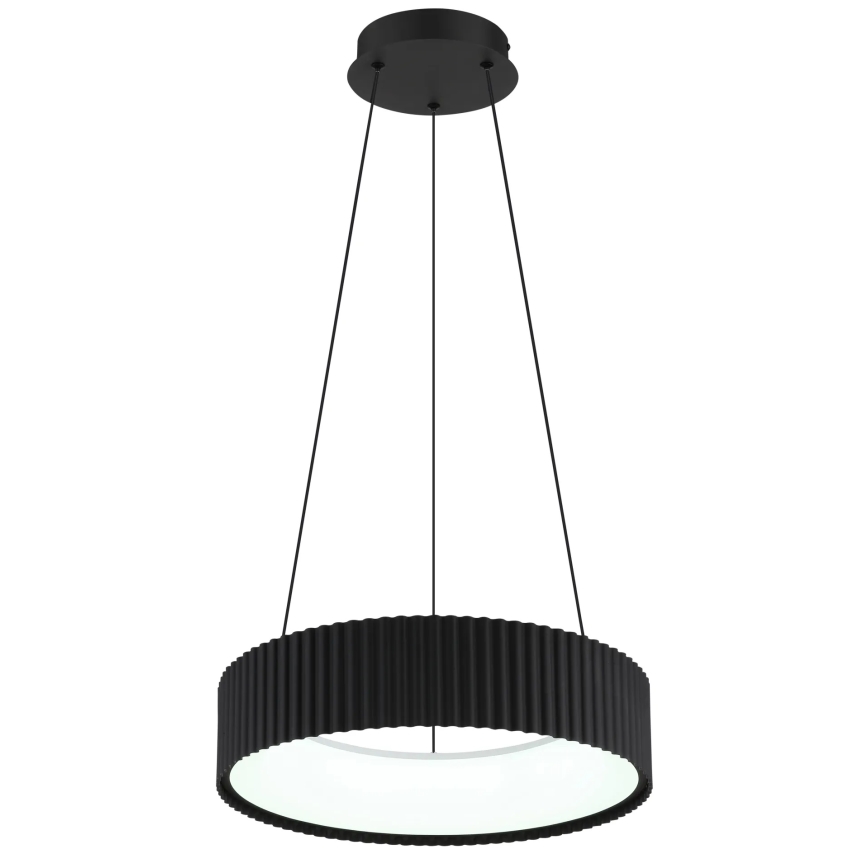 Globo - LED luster na sajli LED/45W/230V 2700/4000/6000K Ø 46 cm crna