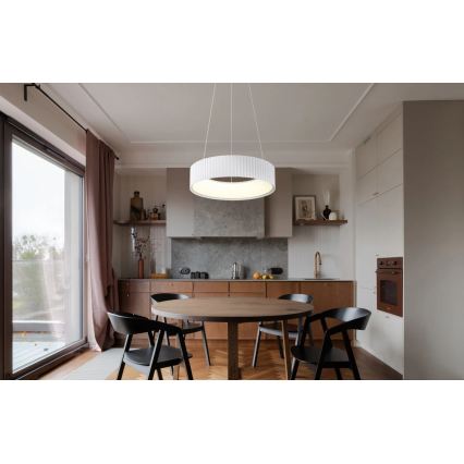 Globo - LED luster na sajli LED/45W/230V 2700/4000/6000K prečnik 46 cm bela