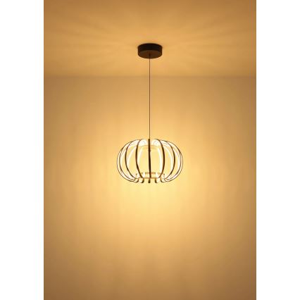 Globo - LED prigušiva luster na sajli LED/40W/230V 3000K crna