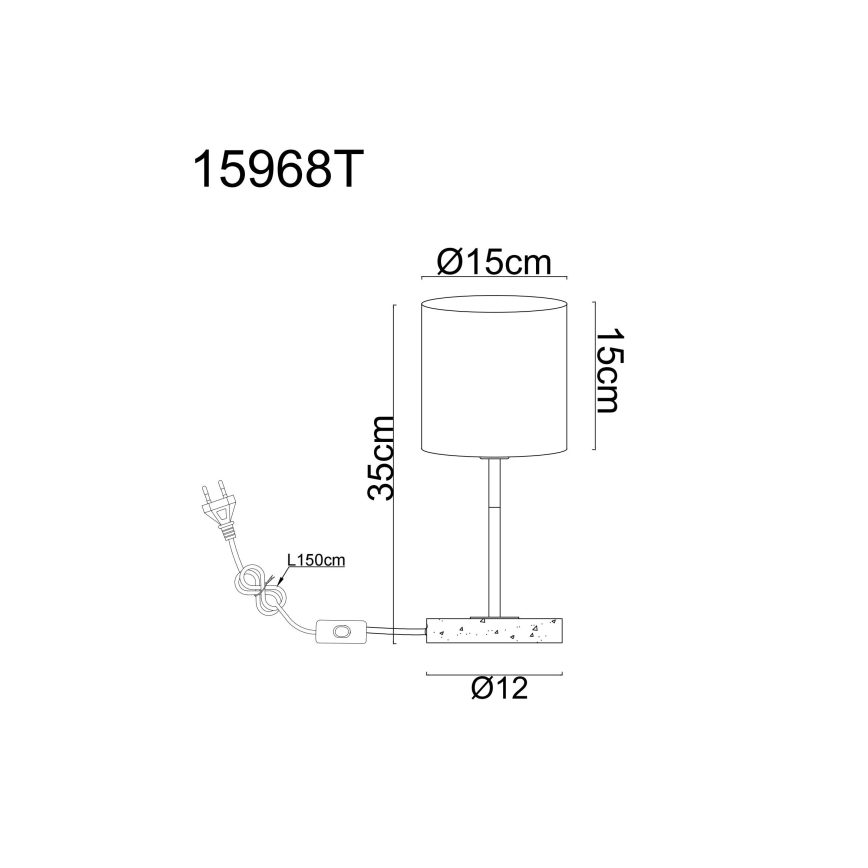 Globo - Stona lampa 1xE14/40W/230V