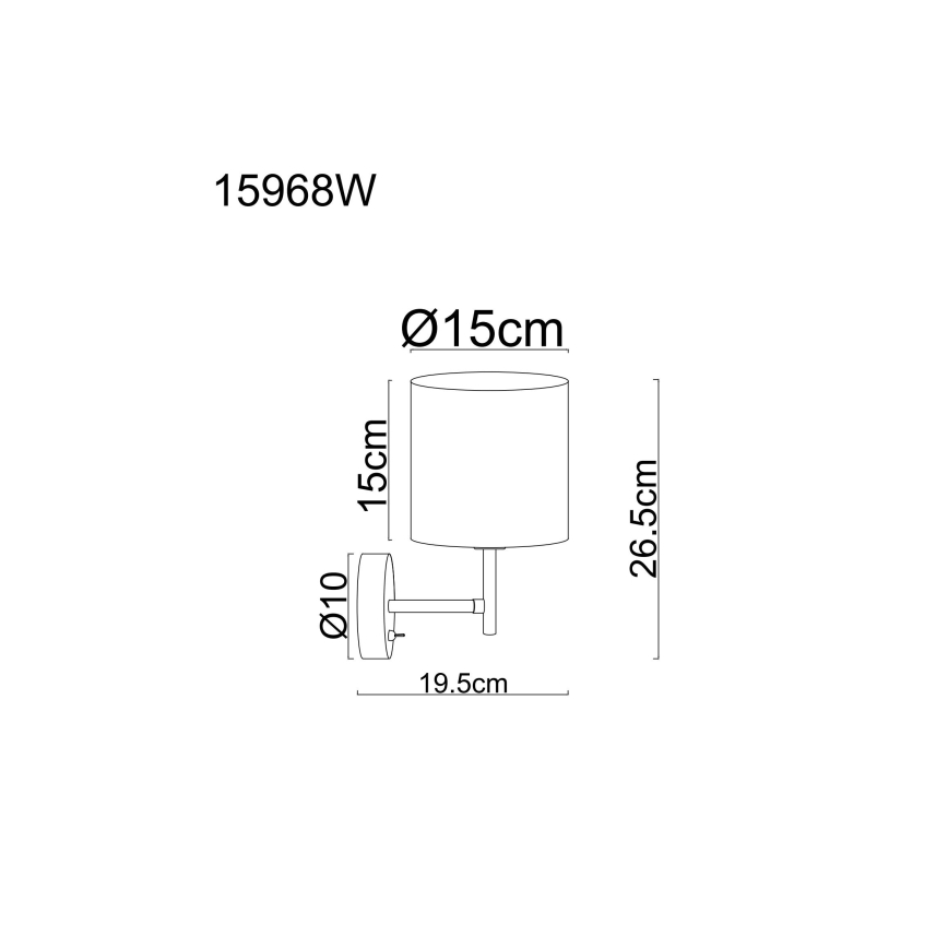 Globo - Zidna lampa 1xE14/40W/230V
