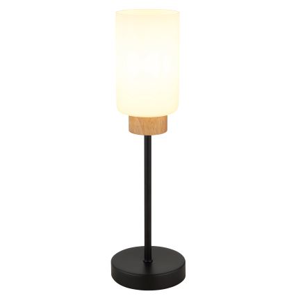 Globo - Stona lampa 1xE27/60W/230V crna/bela