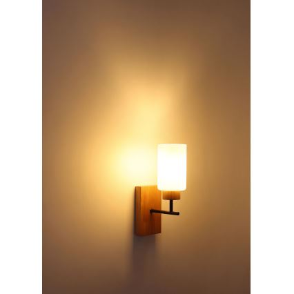 Globo - Zidna lampa 1xE27/60W/230V bež/bela