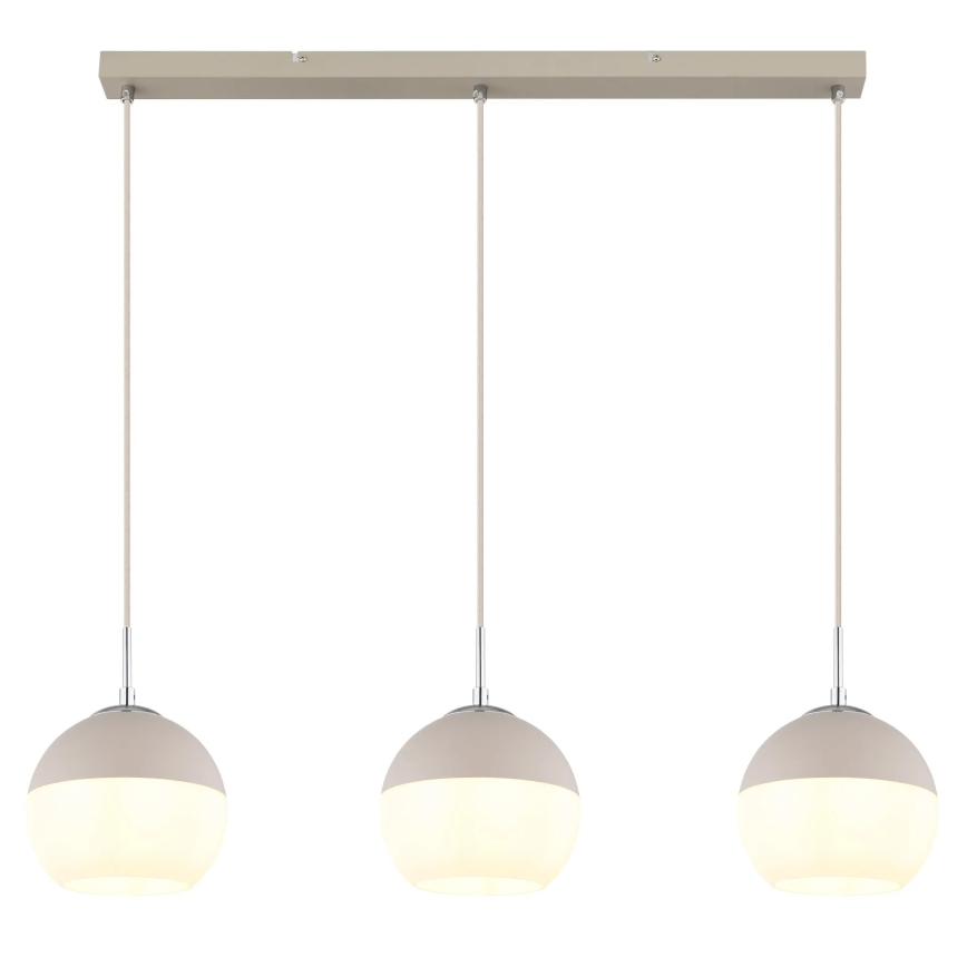 Globo - Luster na sajli 3xE27/60W/230V