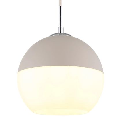 Globo - Luster na sajli 1xE27/60W/230V, prečnik 25 cm