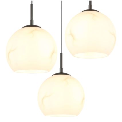 Globo - Luster na sajli 3xE27/60W/230V prečnik 42,5 cm