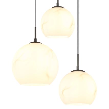 Globo - Luster na sajli 5xE27/60W/230V, prečnik 75 cm