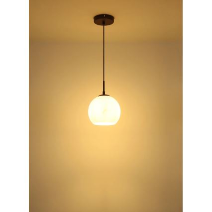 Globo - Luster na sajli 1xE27/60W/230V Ø 20 cm