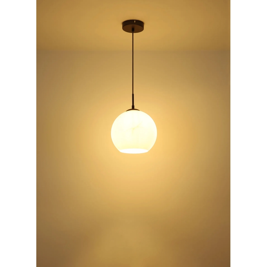 Globo - Luster na sajli 1xE27/60W/230V prečnika 25 cm