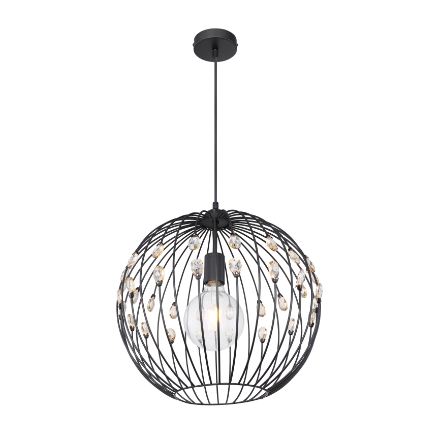 Globo - Luster na sajli 1xE27/60W/230V, prečnik 40 cm