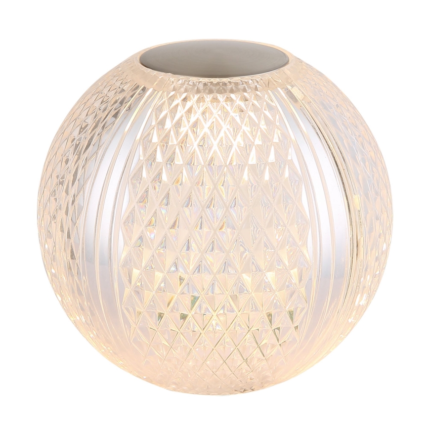 Globo - LED prigušiva stona lampa na dodir LED/2W/5V 1200 mAh USB transparentna