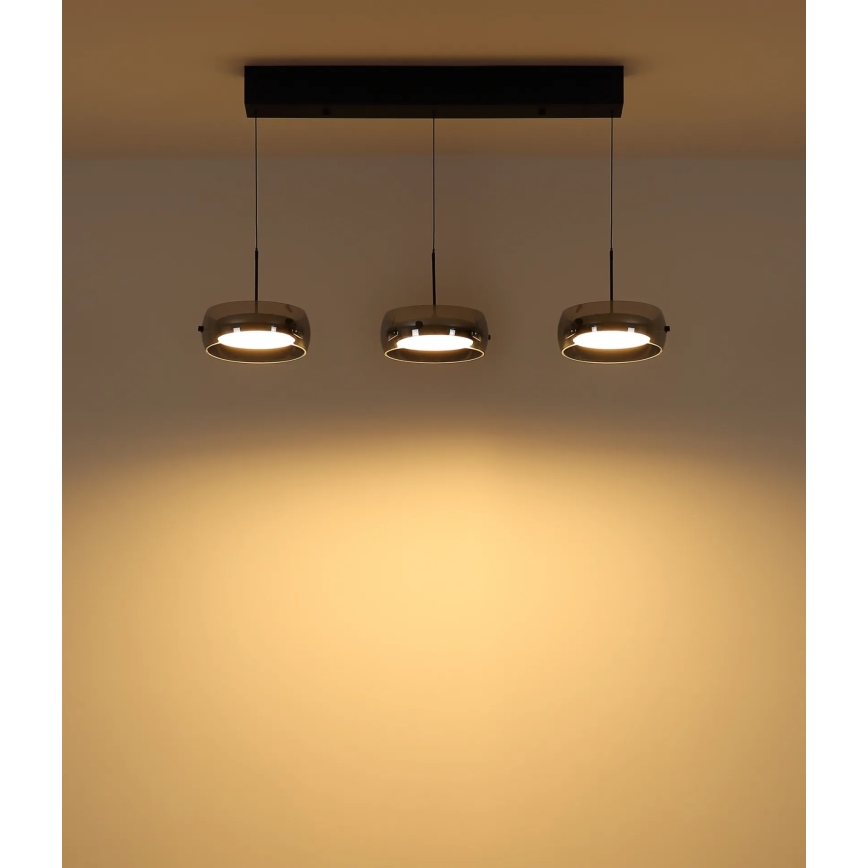 Globo - LED luster na sajli LED/30W/230V 3000K