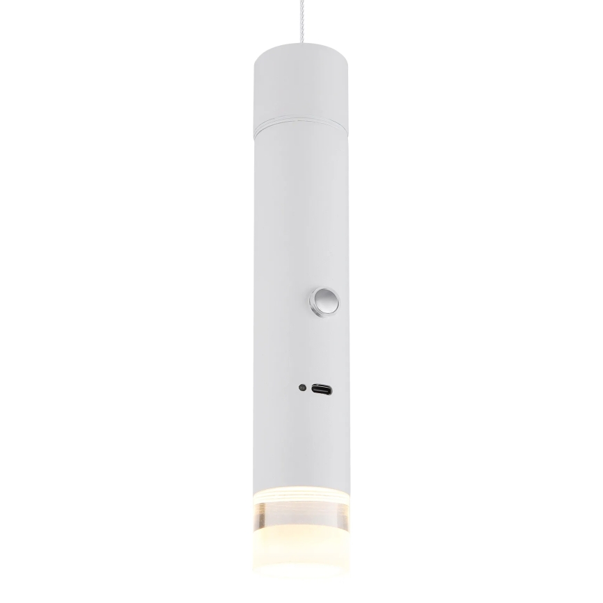 Globo - LED prigušiva dodirna punjiva svetiljka 2u1 LED/2W/230/5V bela