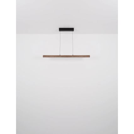 Globo - LED prigušiva dodirni luster na sajli LED/24W/230V + LED/3W 3000K braon