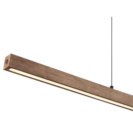 Globo - LED prigušiva dodirni luster na sajli LED/24W/230V + LED/3W 3000K braon