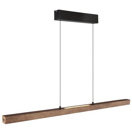 Globo - LED prigušiva dodirni luster na sajli LED/24W/230V + LED/3W 3000K braon