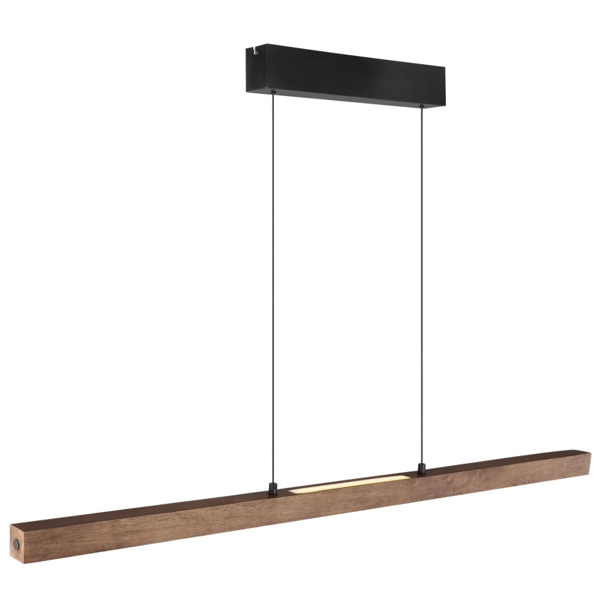 Globo - LED prigušiva dodirni luster na sajli LED/24W/230V + LED/3W 3000K braon
