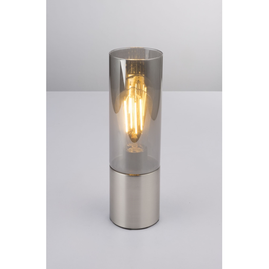 Globo - Stona lampa na dodir 1xE27/25W/230V prečnik 9 cm mat hrom