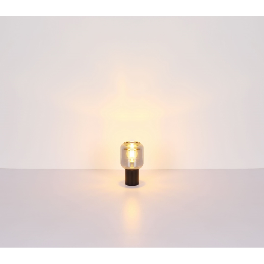 Globo - Stona lampa 1xE27/40W/230V crna