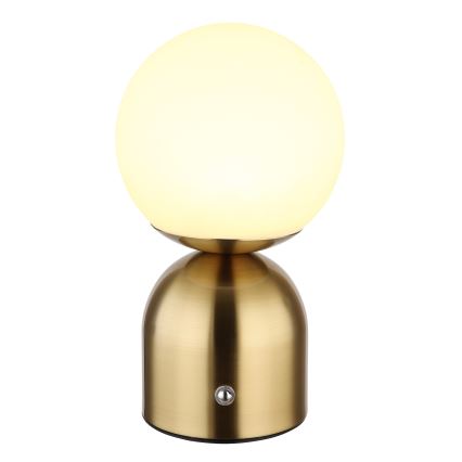 Globo - LED prigušiva dodirna stona lampa LED/2,5W/3,7V 2700K/4000K/6500K 1800 mAh USB mesing
