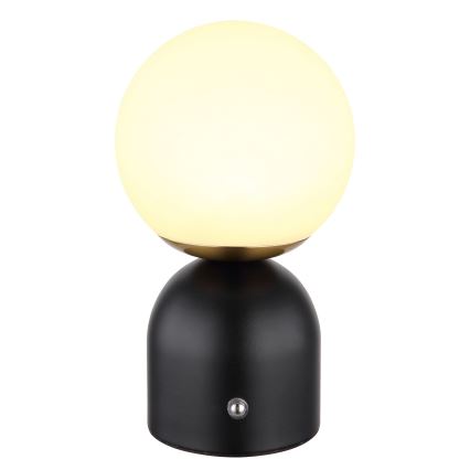 Globo - LED prigušiva stona lampa na dodir LED/2,5W/3,7V 2700/4000/65000K 1800 mAh USB crna