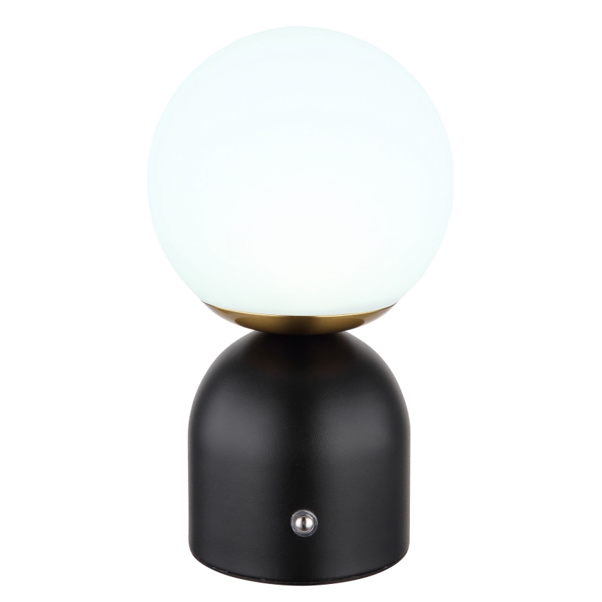 Globo - LED prigušiva stona lampa na dodir LED/2,5W/3,7V 2700/4000/65000K 1800 mAh USB crna