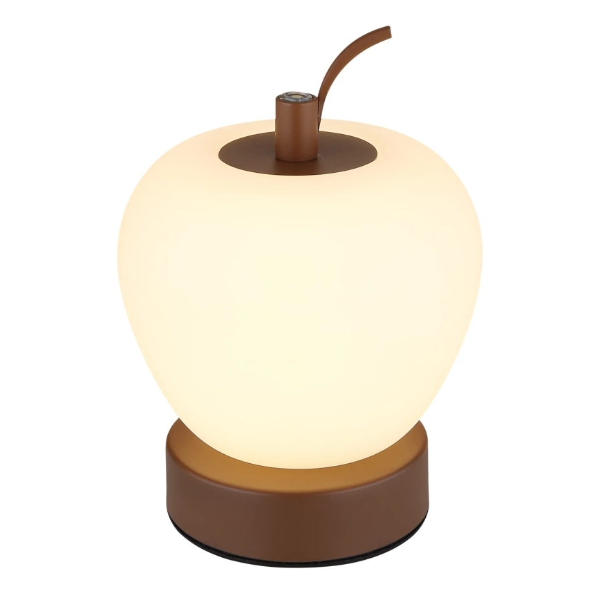 Globo - prigušiva LED stona lampa na dodir LED/2W/3,7V 2700K/4000K/6500K 1200 mAh USB braon