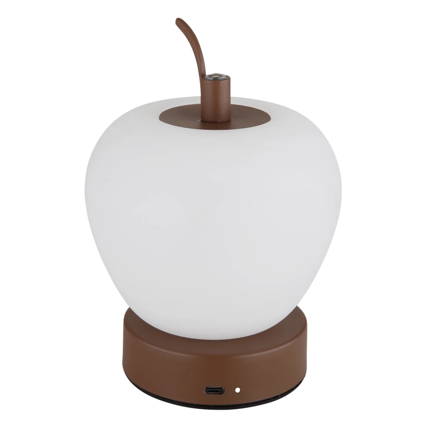Globo - prigušiva LED stona lampa na dodir LED/2W/3,7V 2700K/4000K/6500K 1200 mAh USB braon