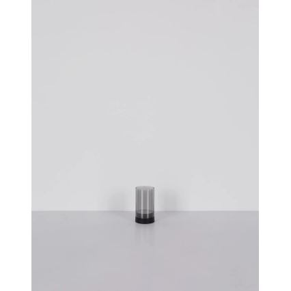 Globo - LED spoljašnja prigušiva punjiva dodirna stona lampa LED/2W/3,7V 2700/4000/6500K 1200mAh IP44 siva