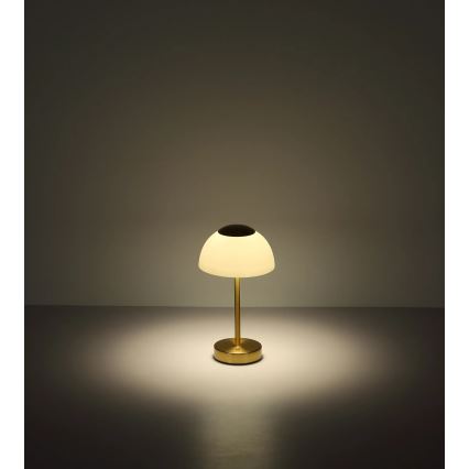 Globo - LED prigušiva punjiva stona lampa LED/2,5W/5V 1800 mAh 2700K/4000K/6500K mesing