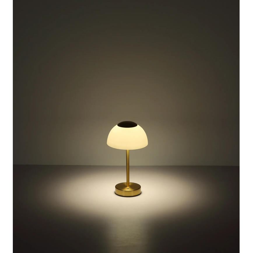 Globo - LED prigušiva punjiva stona lampa LED/2,5W/5V 1800 mAh 2700K/4000K/6500K mesing