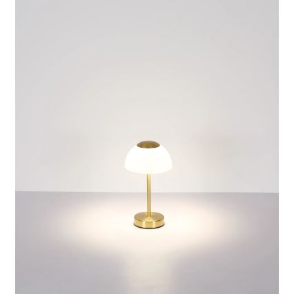 Globo - LED prigušiva punjiva stona lampa LED/2,5W/5V 1800 mAh 2700K/4000K/6500K mesing