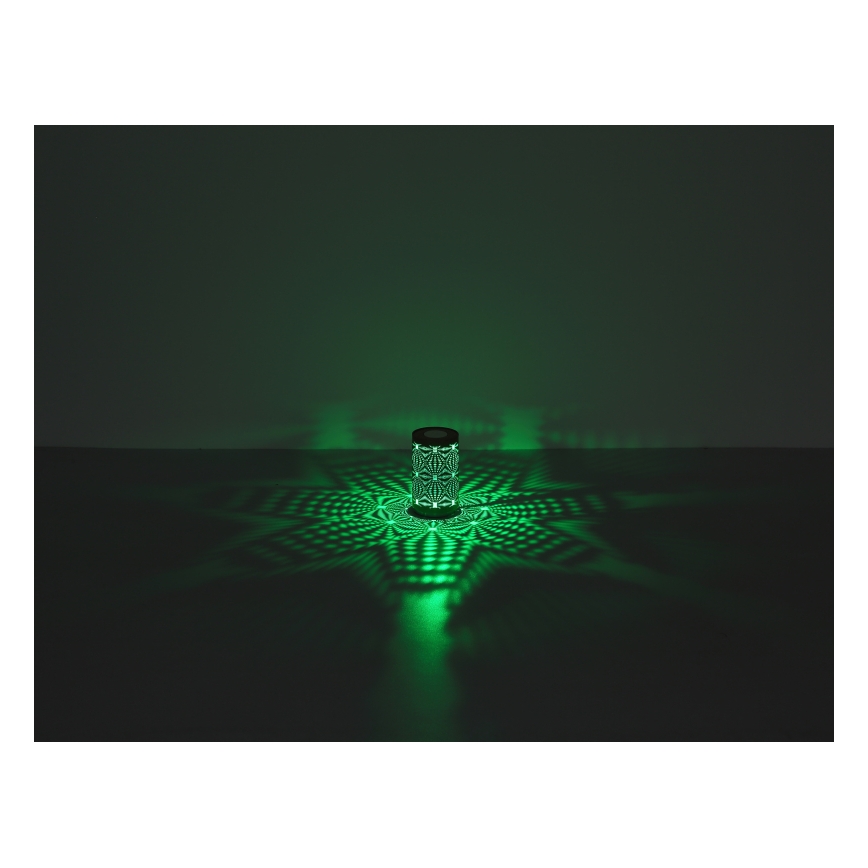 Globo - LED RGB stona lampa na dodir, punjiva, LED/1W/5V, 500 mAh, braon