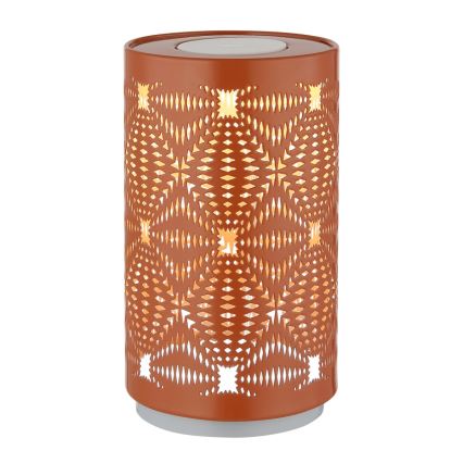 Globo - LED RGB Dodirna punjiva stona lampa LED/1W/5V 500 mAh bakarna