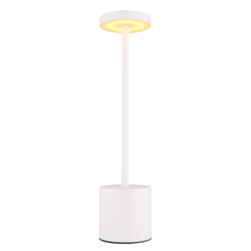 Globo - LED prigušiva dodirna stona lampa LED/1,2W/3,7V 2000K/3500K/7000K 1200 mAh USB bela