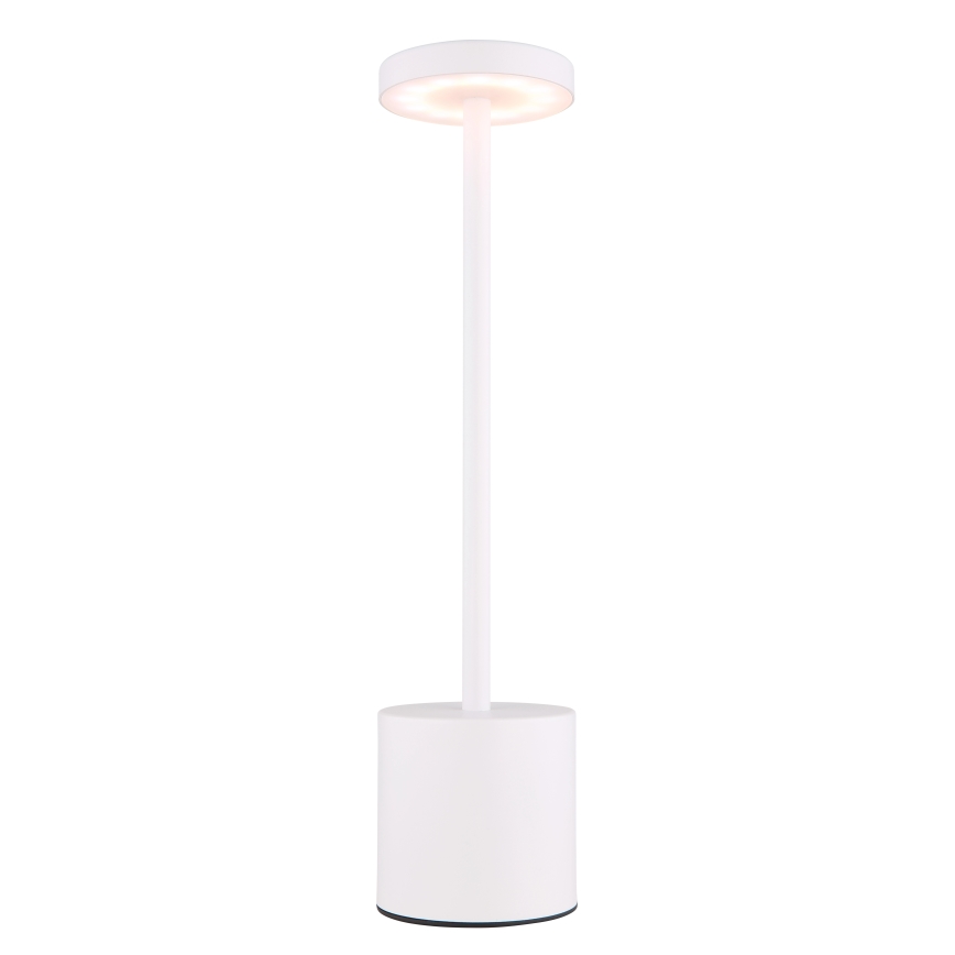 Globo - LED prigušiva dodirna stona lampa LED/1,2W/3,7V 2000K/3500K/7000K 1200 mAh USB bela